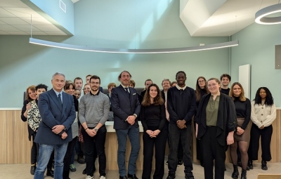 Photo de groupe accueil stagiaires