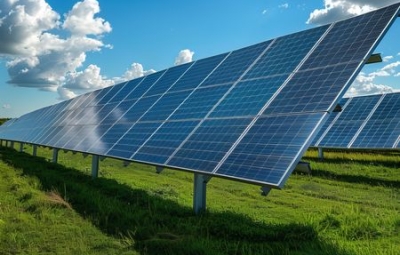 Photo panneaux photovoltaïques