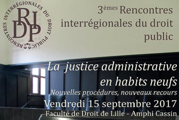 3èmes Rencontres Interrégionales de droit public