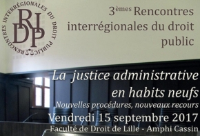 3èmes Rencontres Interrégionales de droit public